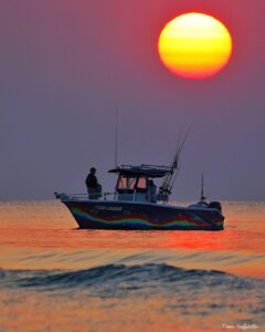 Fish Finder Fishing Charters sunrise on Fish Finder 1