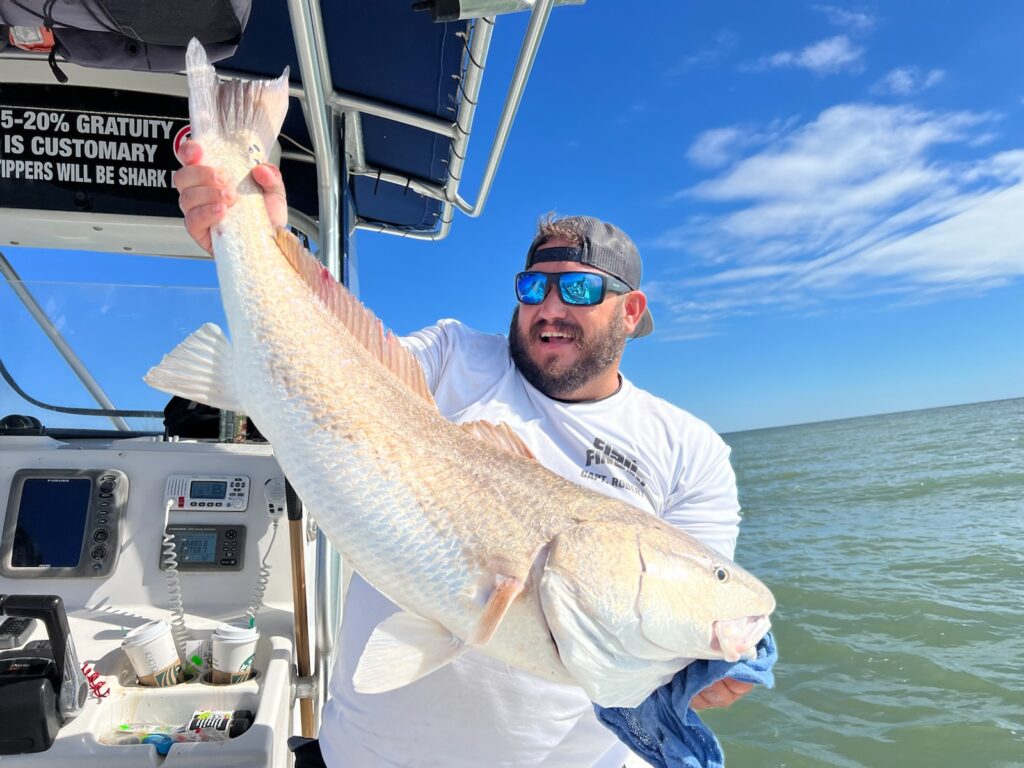 Red Drum Caught Fishing on the Fish Finder 1